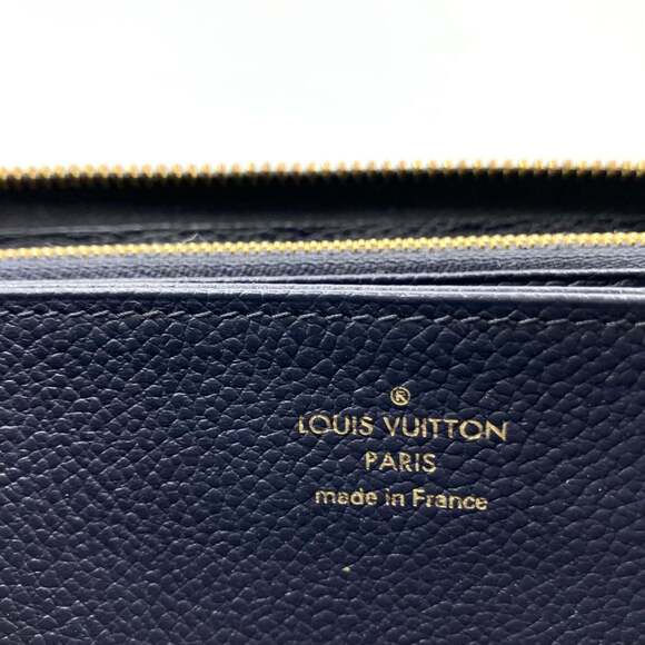 Louis Vuitton Monogram Empreinte M62121 Zippy Wallet in Marine Rouge - Picture 7 of 11